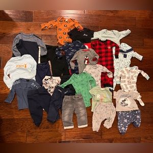 Huge lot of 6-12 month baby boy clothes